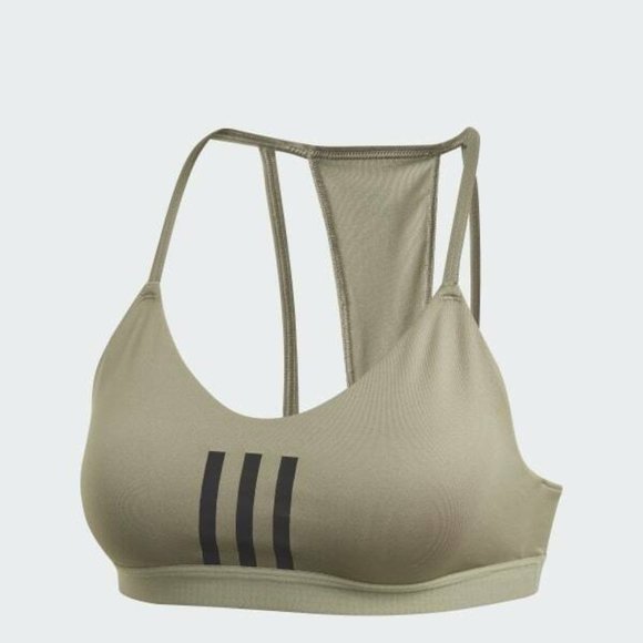 adidas Other - adidas All Me 3-Stripes Mesh Sports Bra Womens S